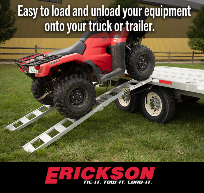 Center Folding Arched | Aluminum Ramp | 750 lb. Rated (per ramp) - Image 4