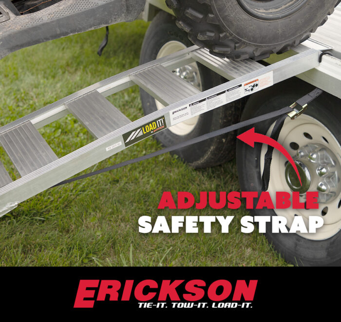 Center Folding Arched | Aluminum Ramp | 750 lb. Rated (per ramp) - Image 5