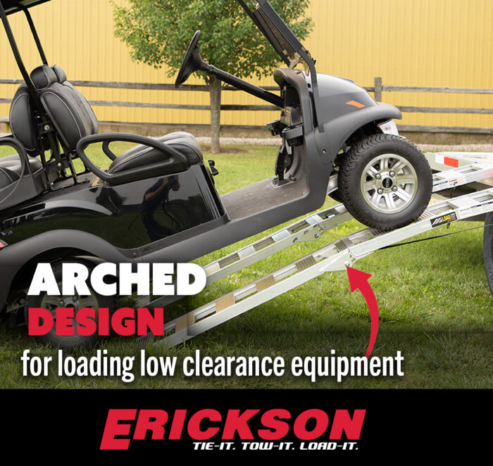 Center Folding Arched | Aluminum Ramp | 750 lb. Rated (per ramp) - Image 7